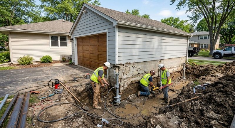 Garage Foundation Installation Service